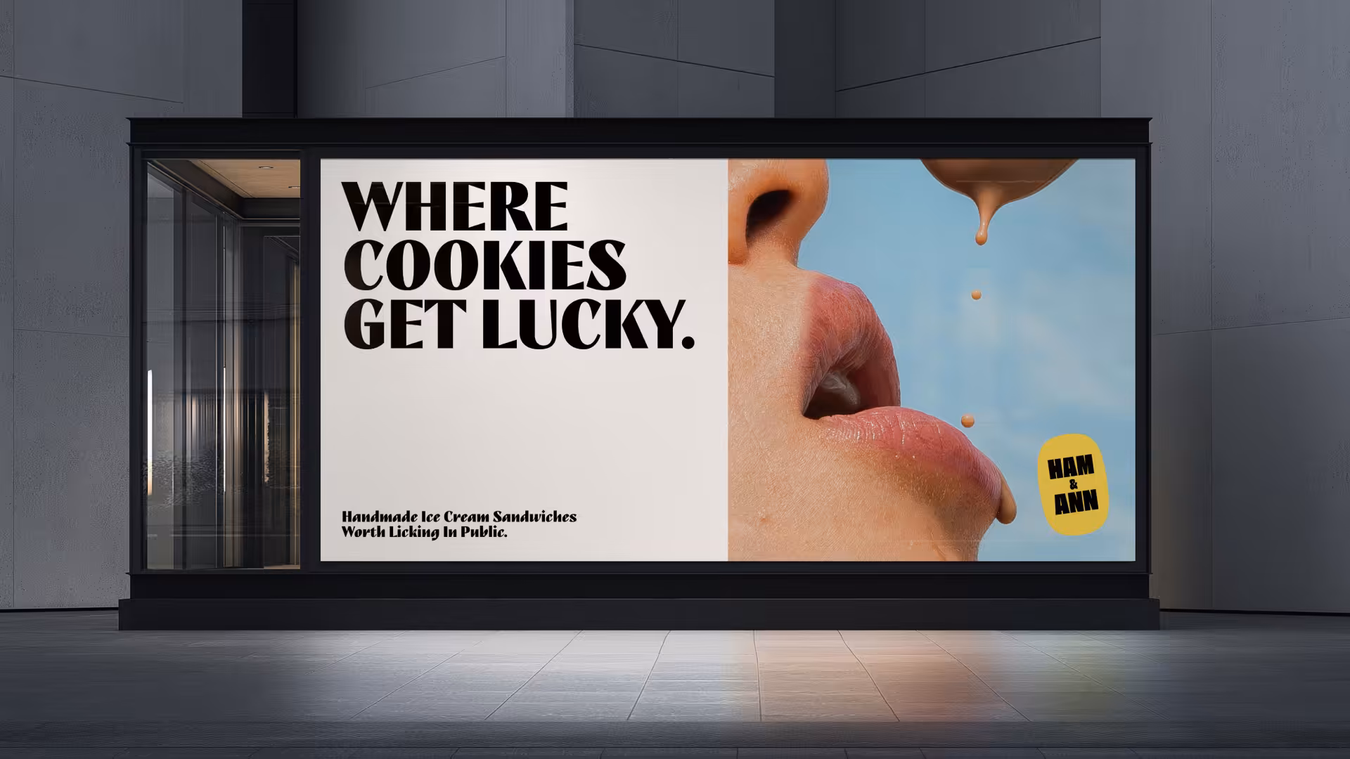 Ham & Ann OOH Mockup