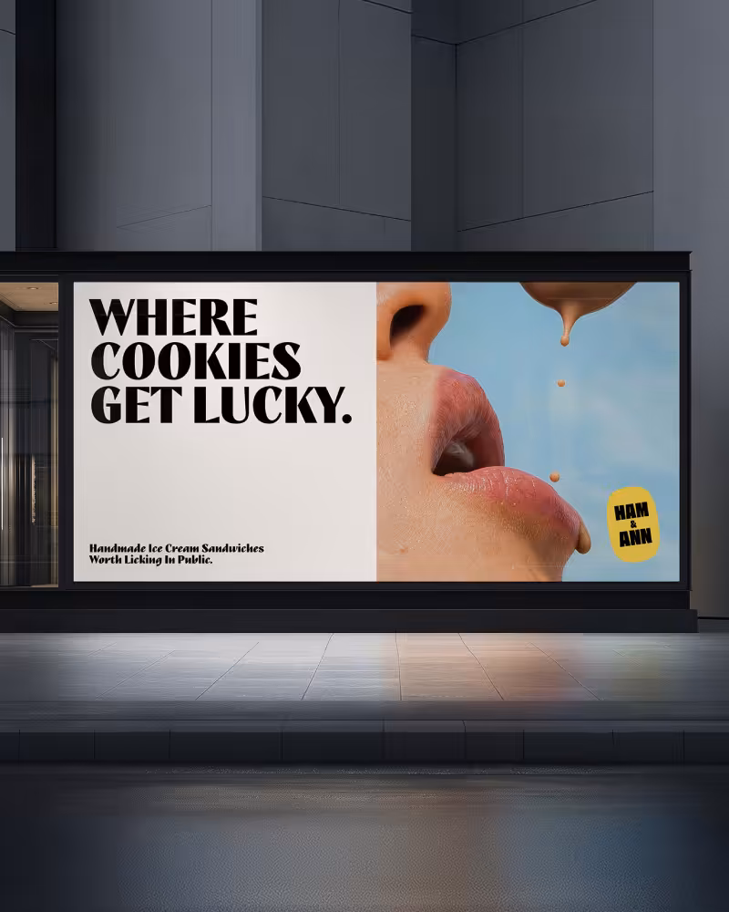 Ham & Ann OOH Mockup